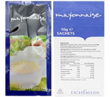 Lichfields Single Individual Sauce Sachets Portion Essential Condiment Mini Pack