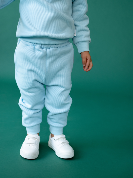 Childs Fleece Tracksuit - Frost Blue - 1-10yrs