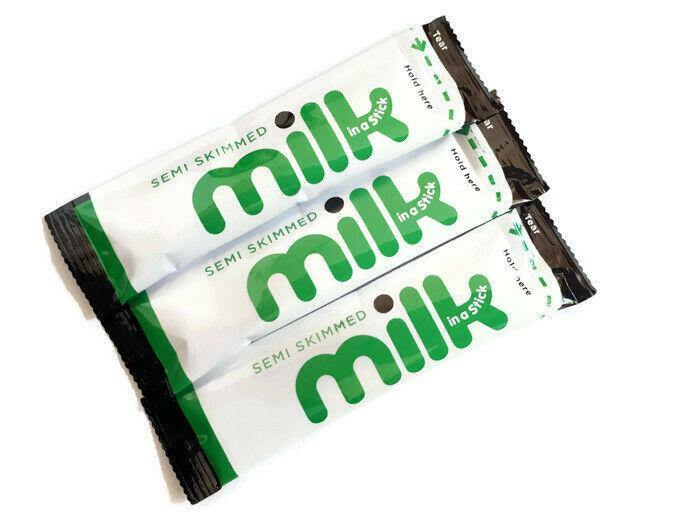 40x Semi Skimmed 10ml Milk Portions Sachets Lakeland