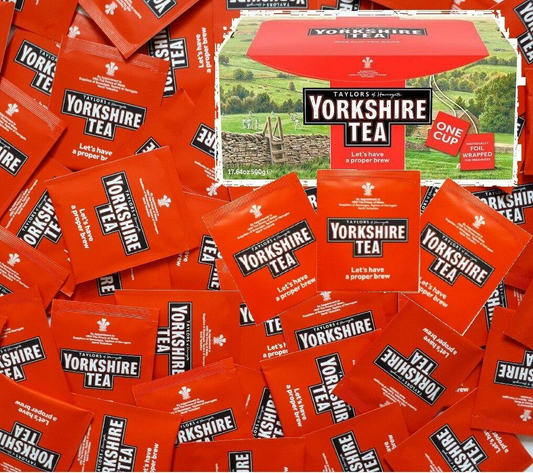 Yorkshire Tea Individually Wrapped One Cup Tea Bags