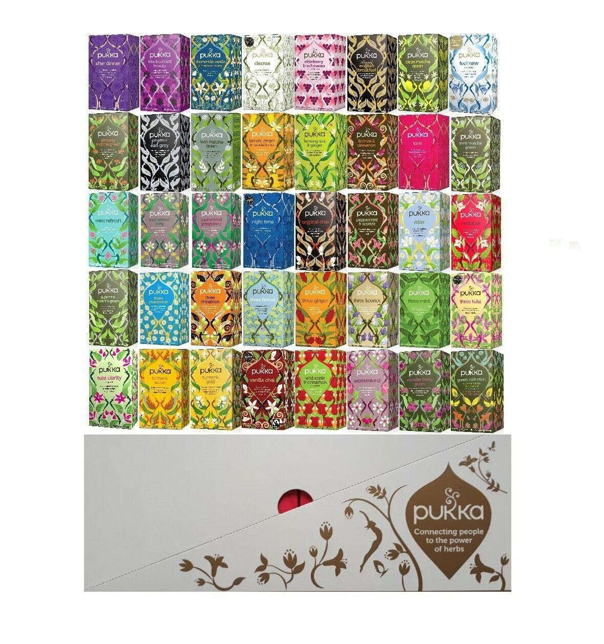 Pukka Organic Herbal  Tea Bags, Popular Selection