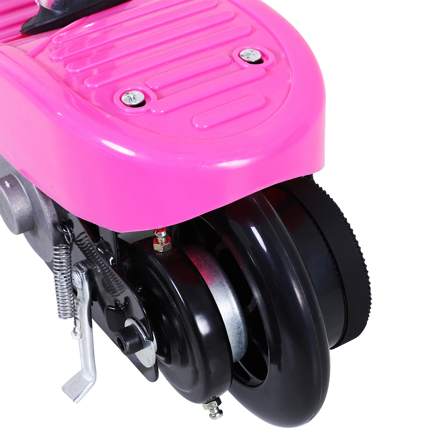 Outdoor Ride On Powered Scooter for kids Sporting Toy 120W 2 x 12V Battery - Pink