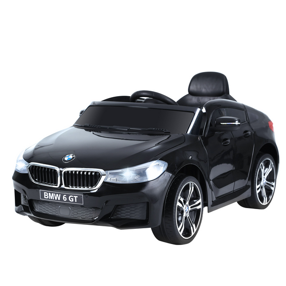 BMW 6 GT Electric Kids Ride on Car BMW 6GT Electric Battery Powered Cord Led Headlights Music Play with Remote