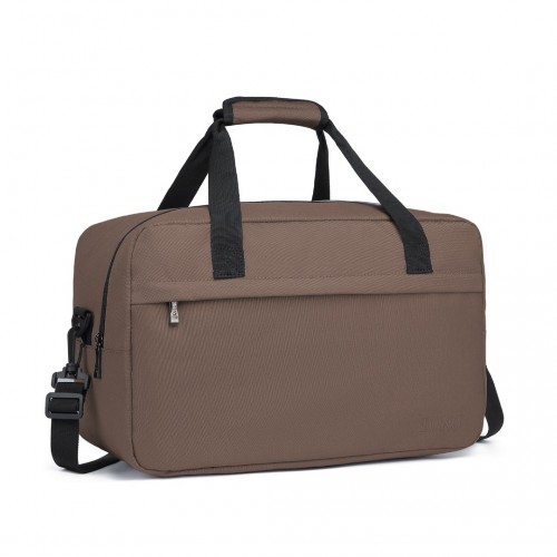 Kono Lightweight Multi Purpose Unisex Sports Travel Duffel Bag - Brown