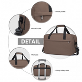 Kono Lightweight Multi Purpose Unisex Sports Travel Duffel Bag - Brown