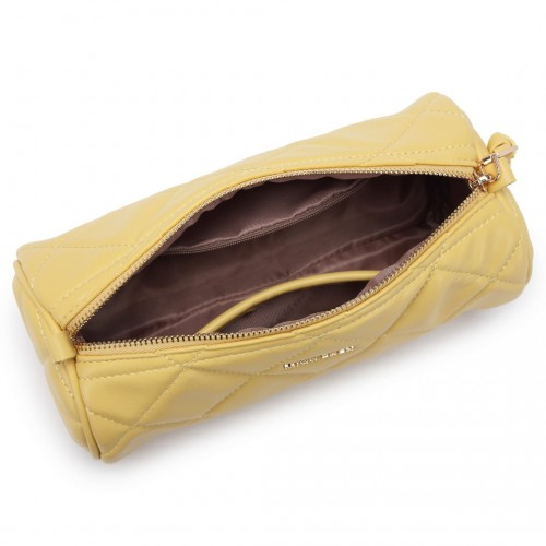 LB2241 - Miss Lulu Cylindrical Lightweight Cross Body Bag - Yellow