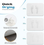 Diatomite Stone Bath Mat Absorbent Drying Bathstone Bathmat Rugs Non-Slip Mat