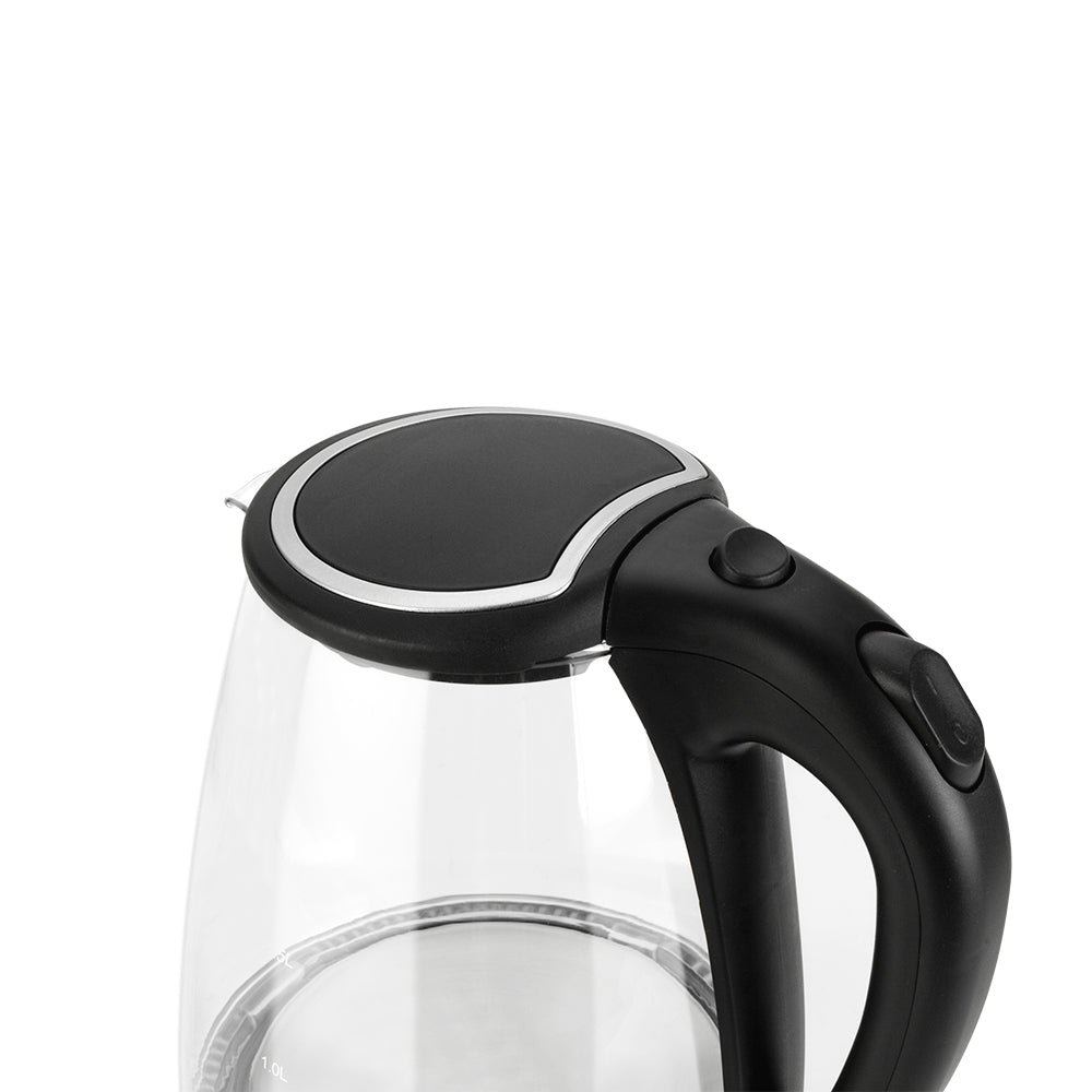 2000W 1.8L Electric Glass Kettle UK Plug