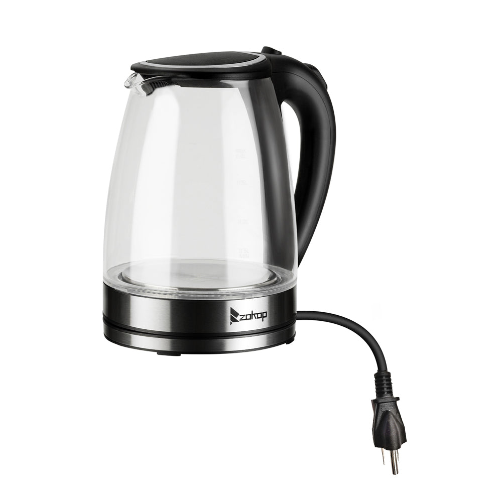 2000W 1.8L Electric Glass Kettle UK Plug