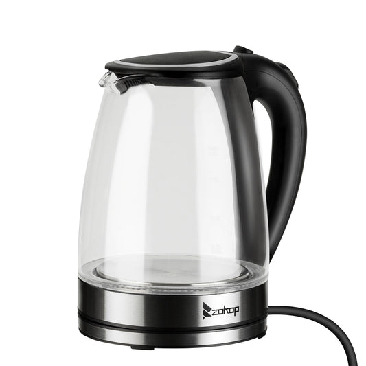 2000W 1.8L Electric Glass Kettle UK Plug