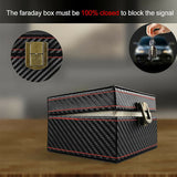 Car Key Signal Blocker Box Keyless Faraday Box Anti-Theft Safety Blocking Pouch