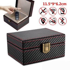 Car Key Signal Blocker Box Keyless Faraday Box Anti-Theft Safety Blocking Pouch