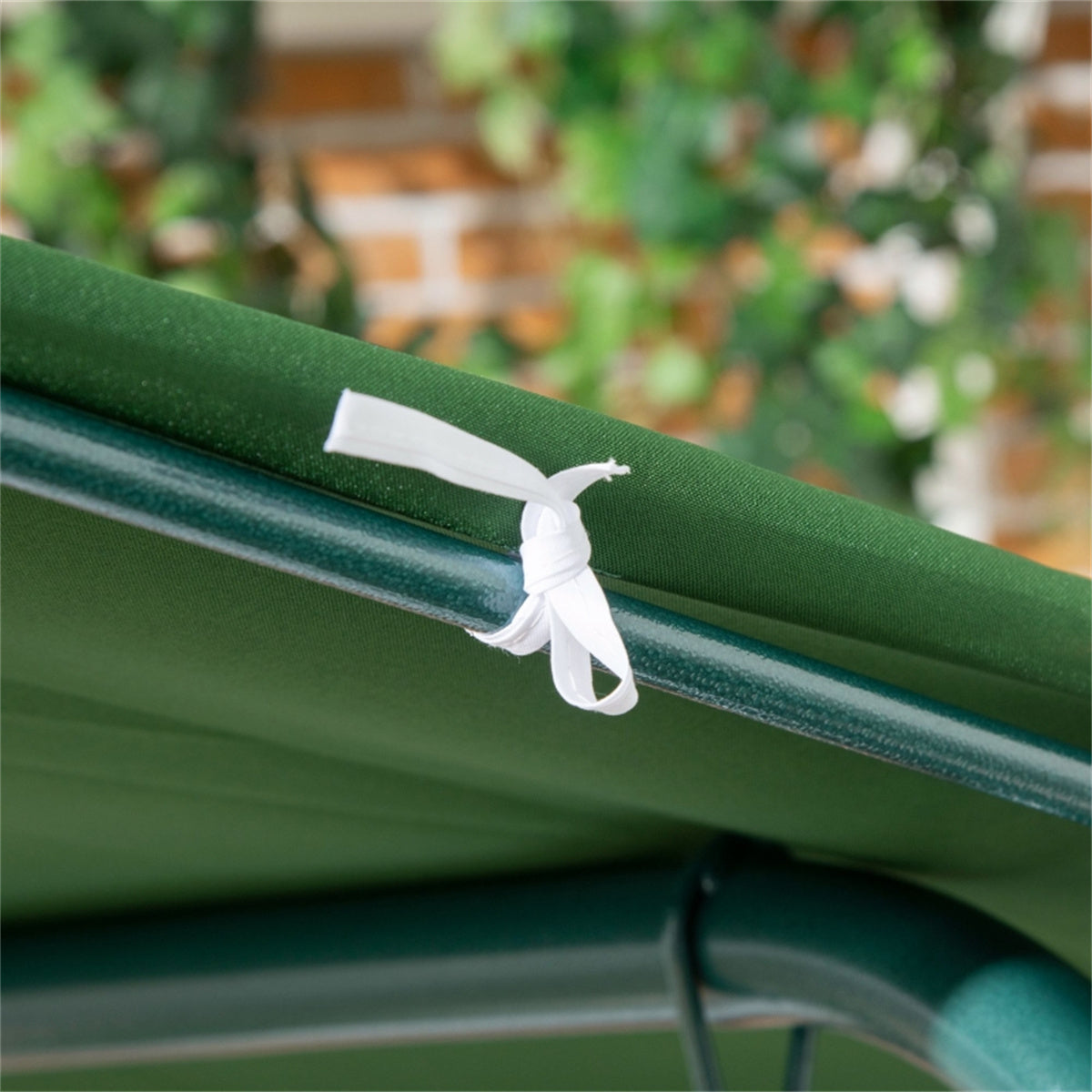 3-Seat Patio Swing Chair-Green