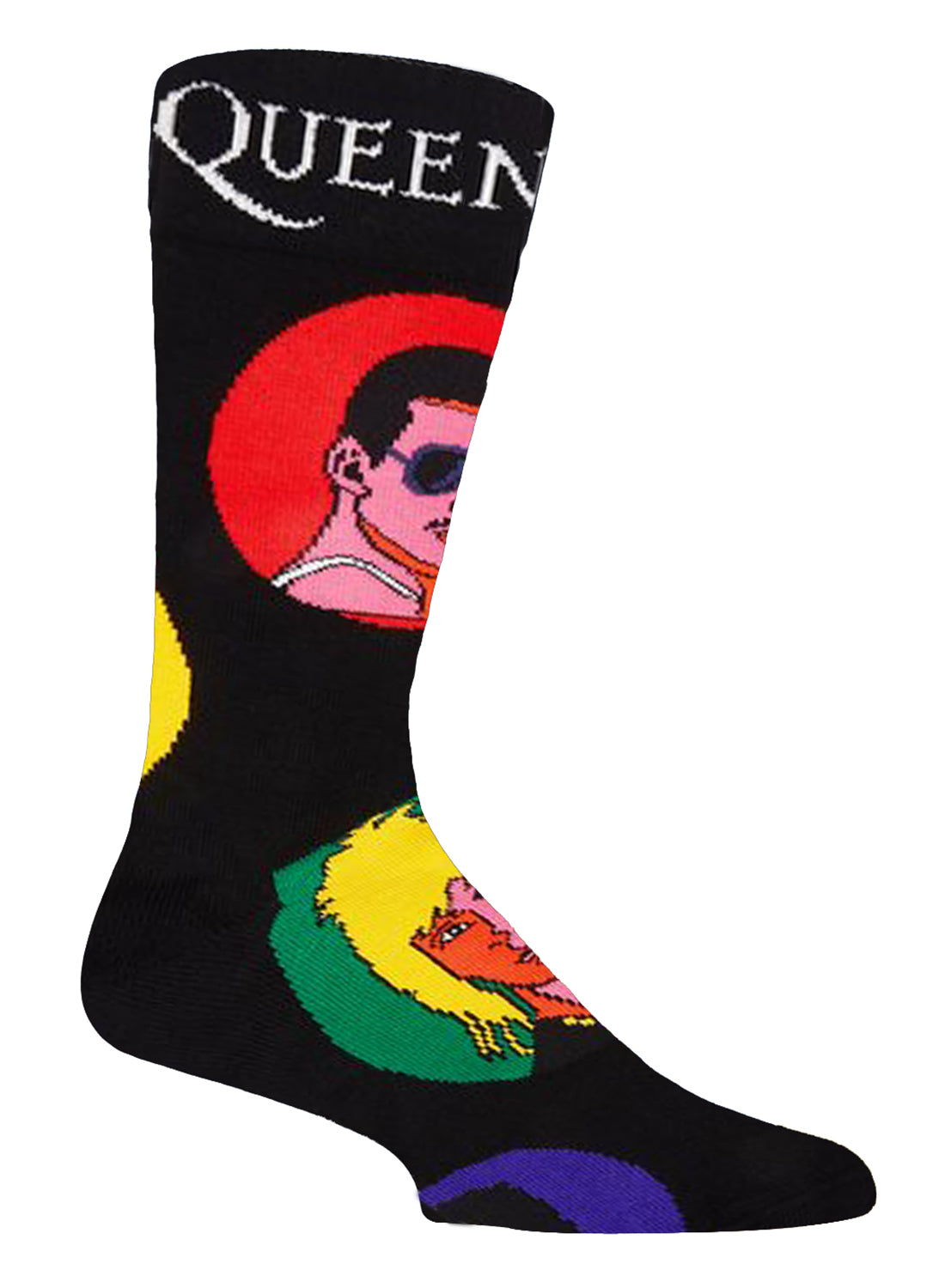 Mens Official Licensed Rock Band Queen Socks