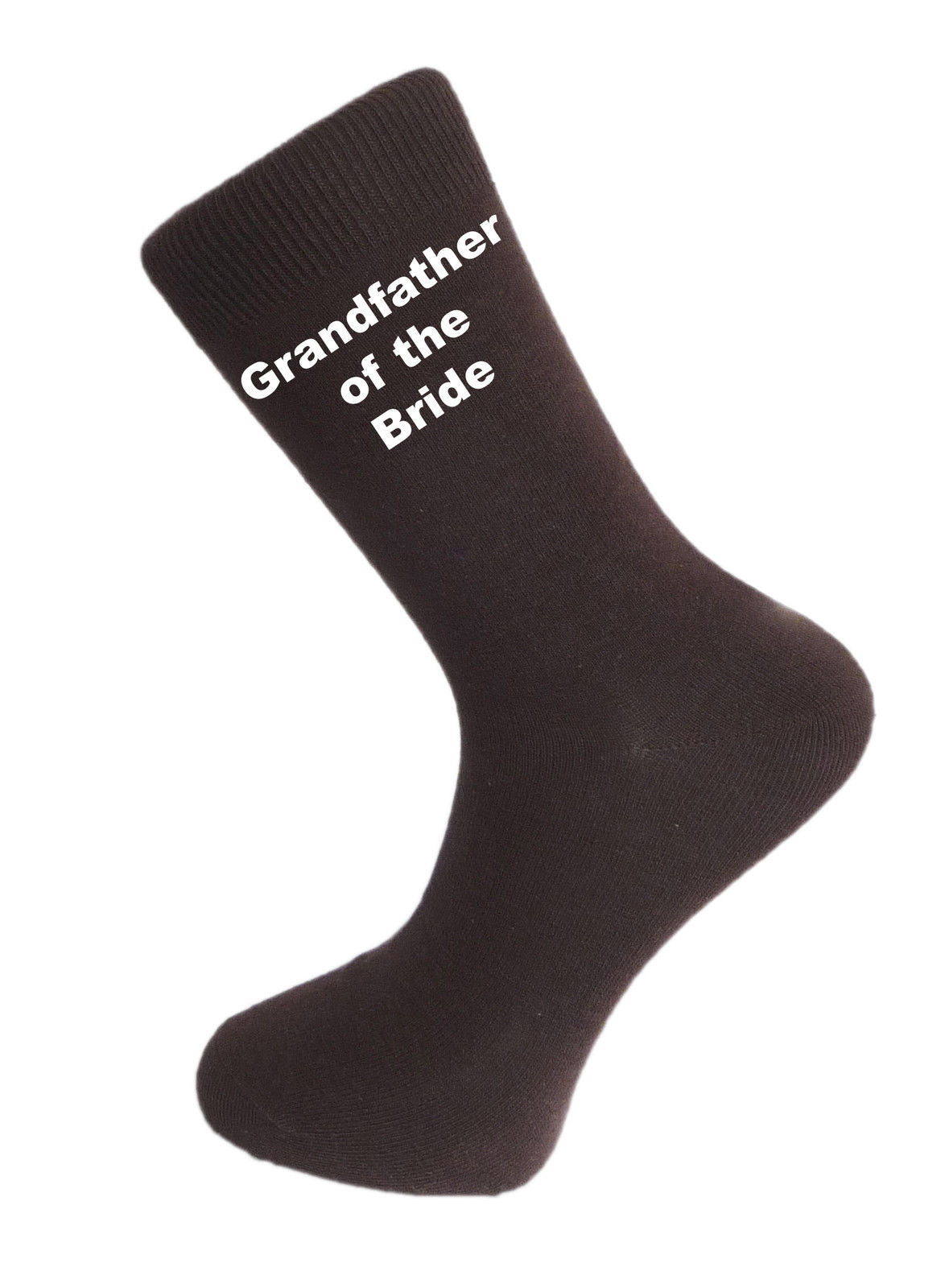 Mens Black Novelty Wedding Socks