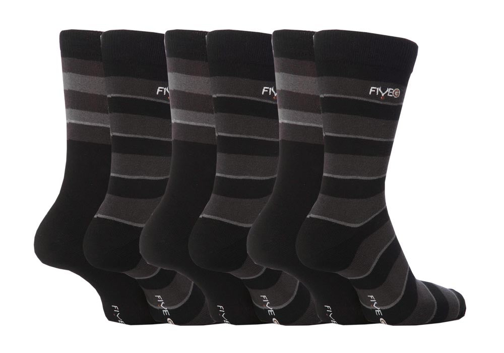 6 Pairs Mens Fairtrade Cotton Socks