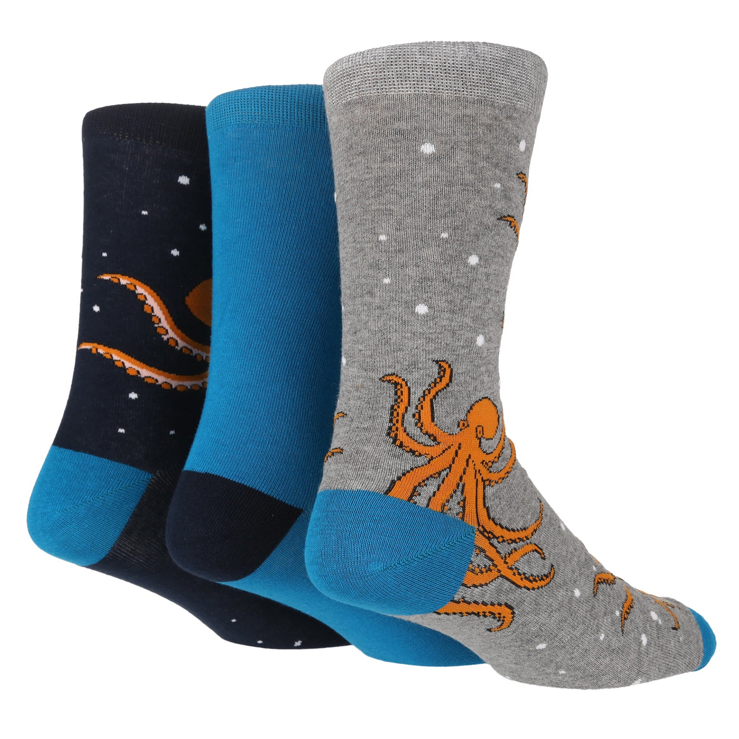 3 Pairs Mens Cotton Socks | Novelty