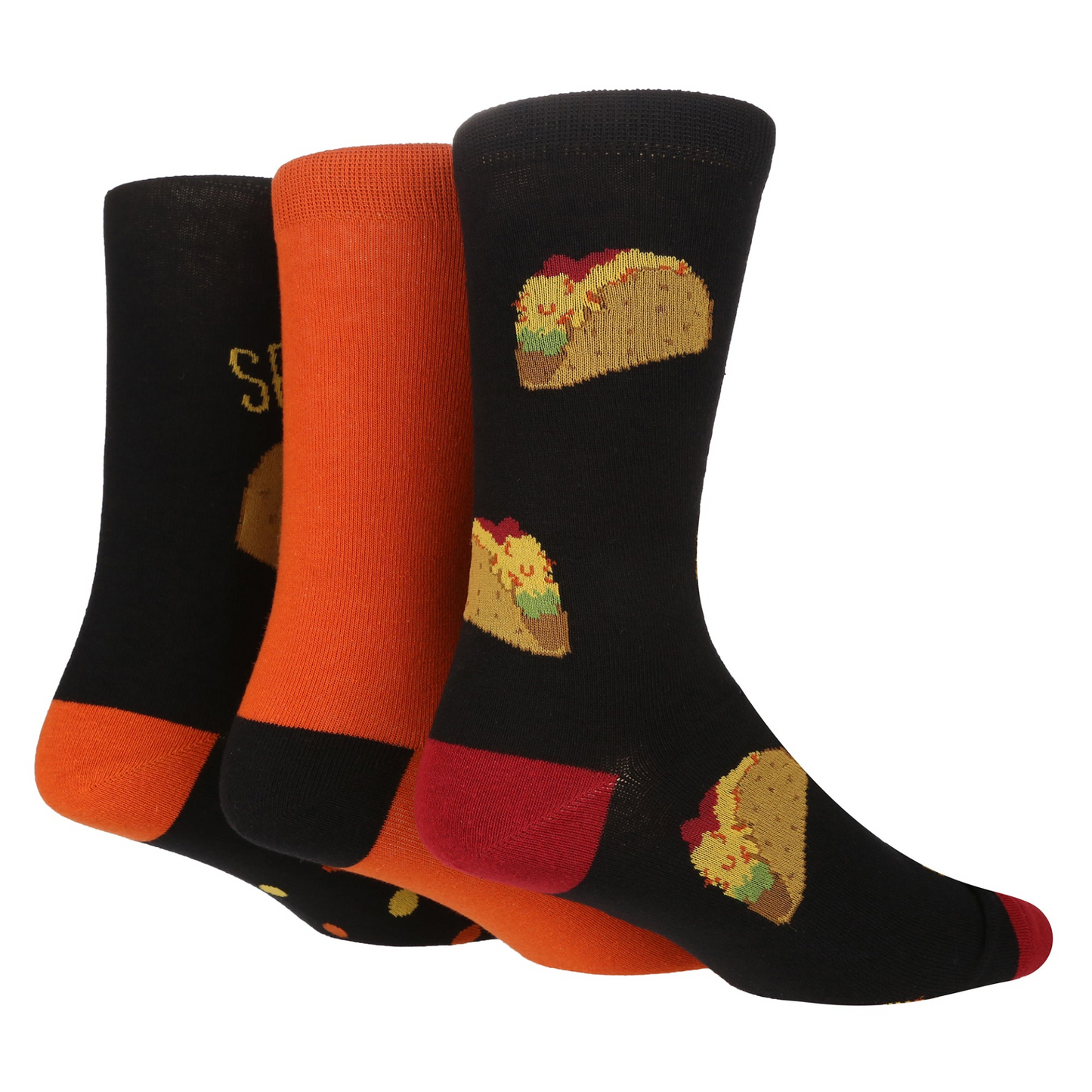 3 Pairs Mens Cotton Socks | Novelty