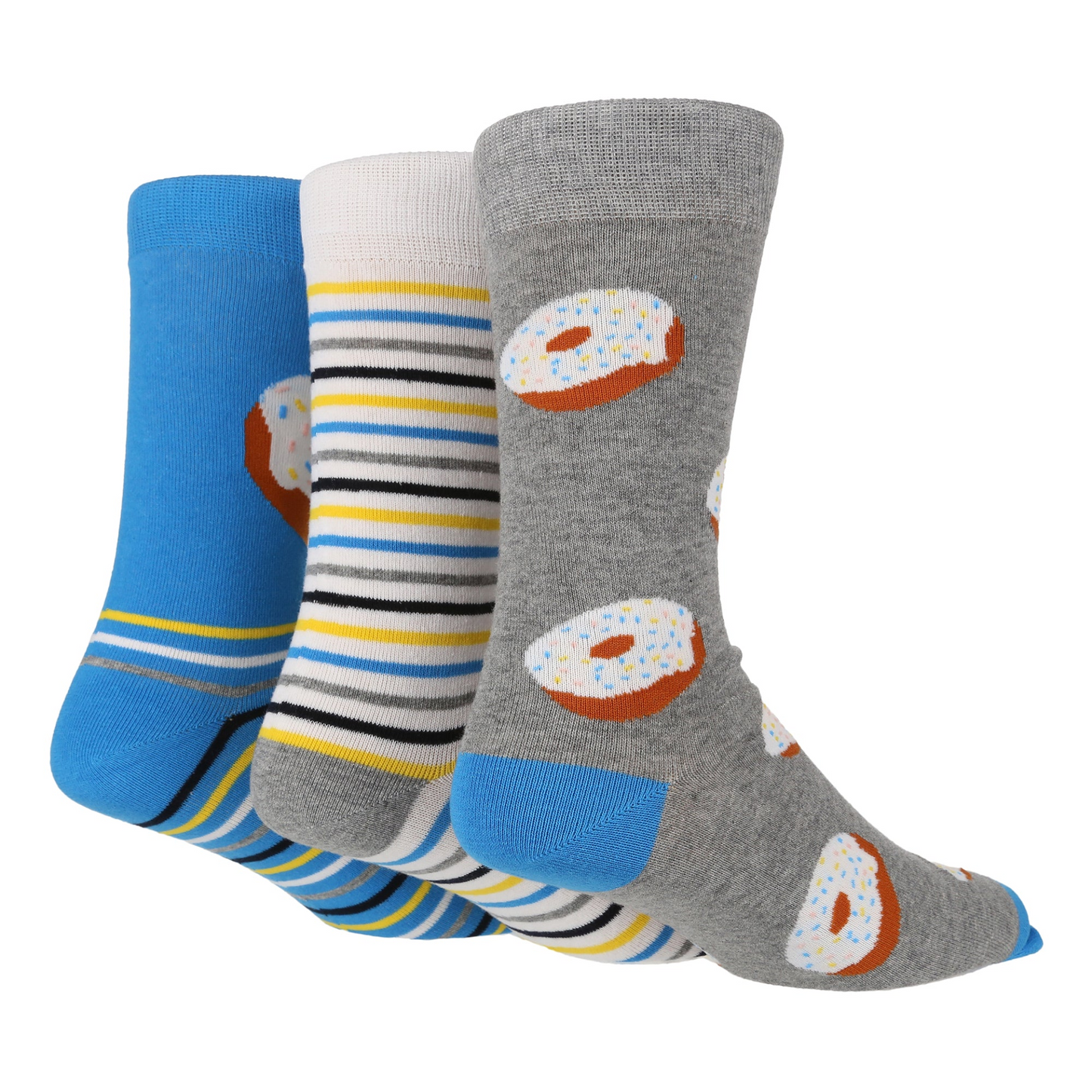 3 Pairs Mens Cotton Socks | Novelty