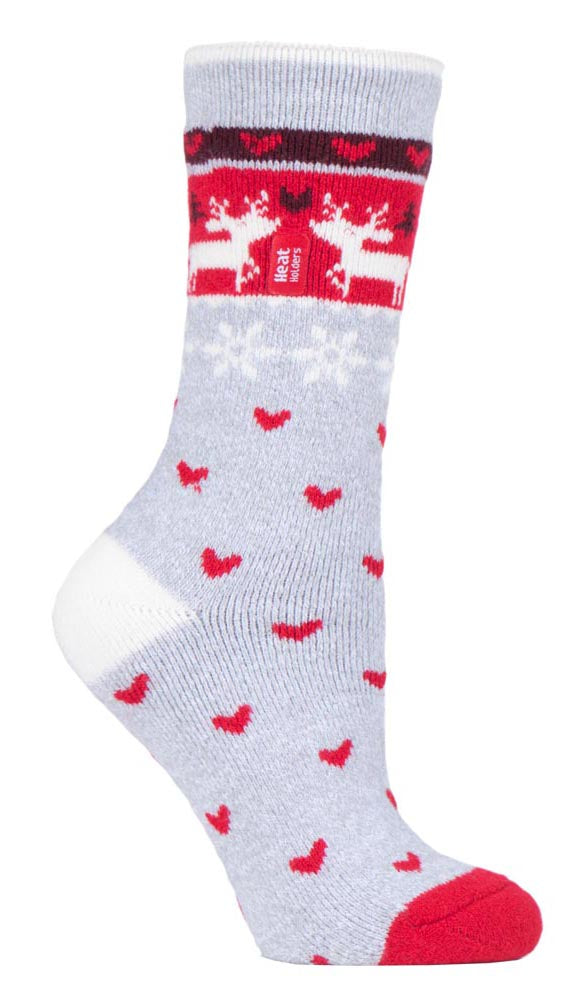 Ladies Lightweight Thermal Christmas Socks