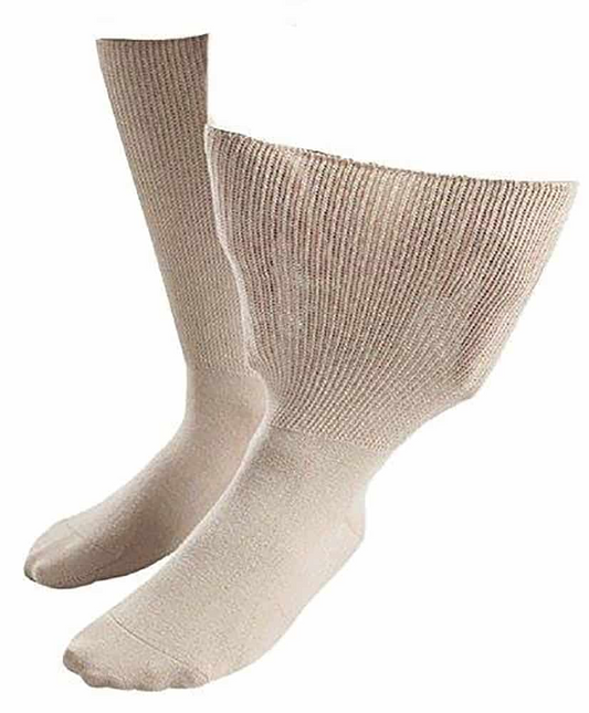 Unisex Extra Wide Soft Cotton Oedema Socks