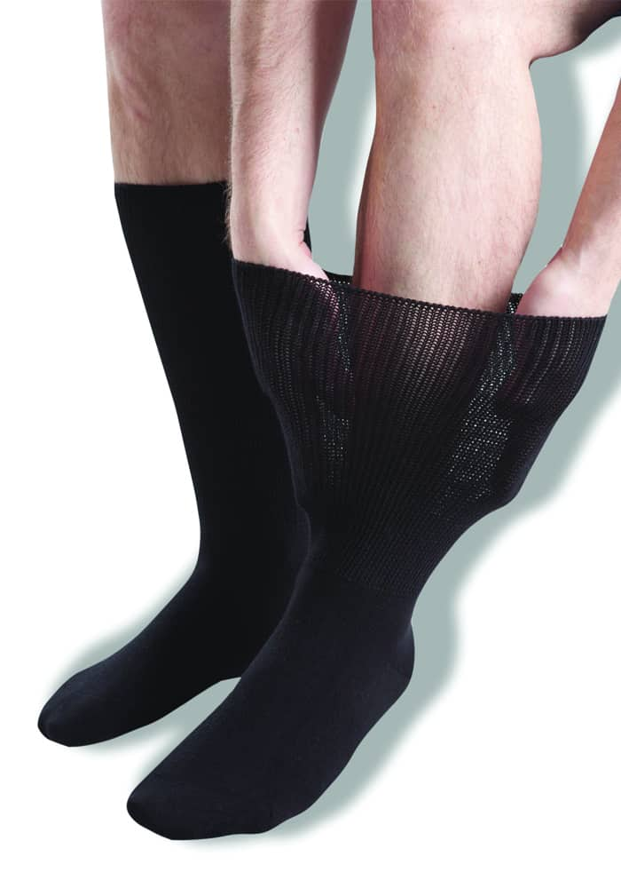 Unisex Extra Wide Soft Cotton Oedema Socks