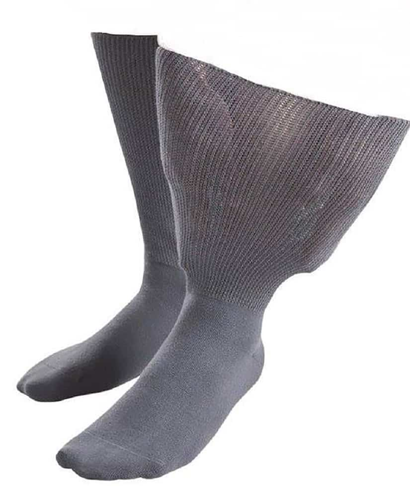 Unisex Extra Wide Soft Cotton Oedema Socks