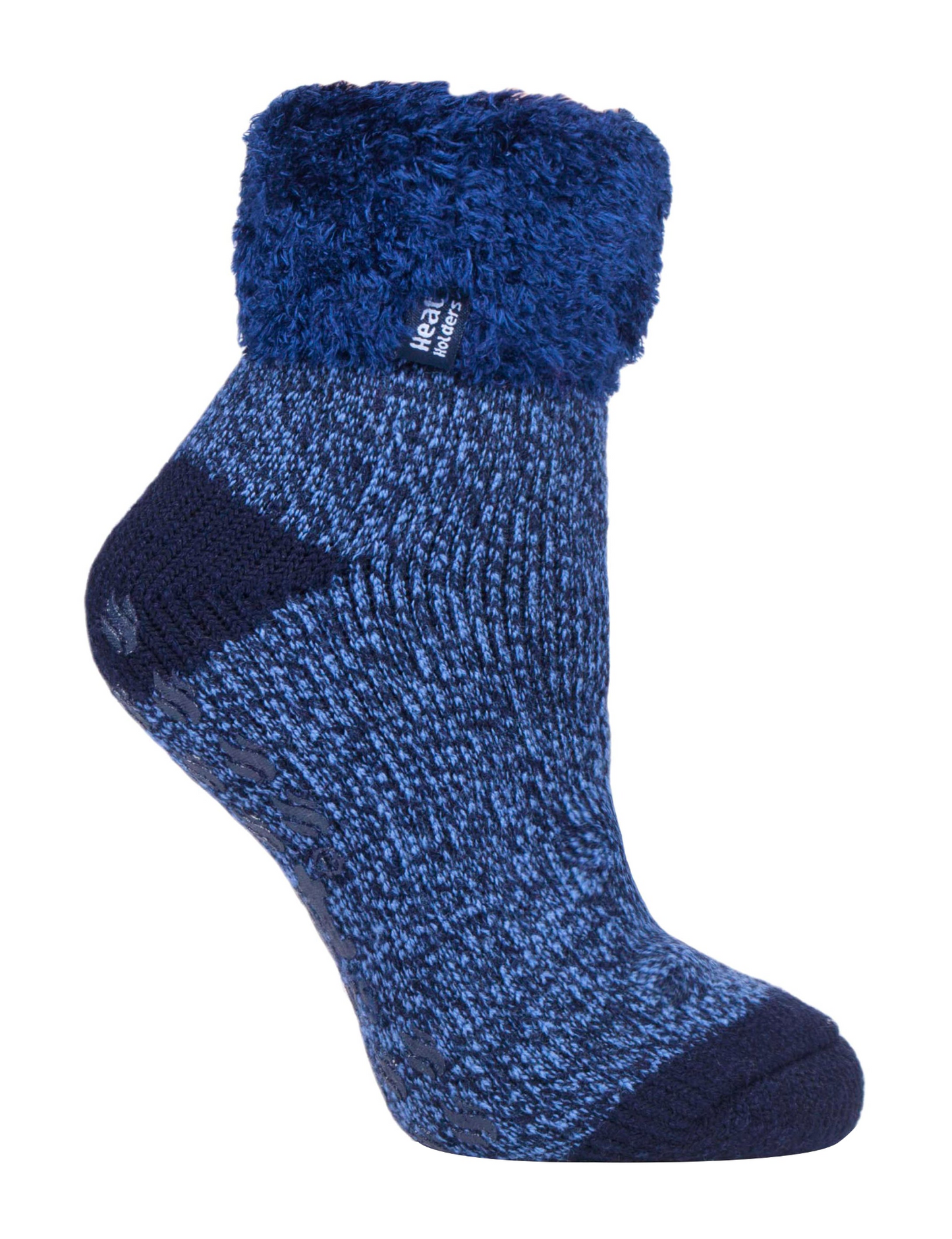 Womens Thermal Bed Socks with Non Slip Grips