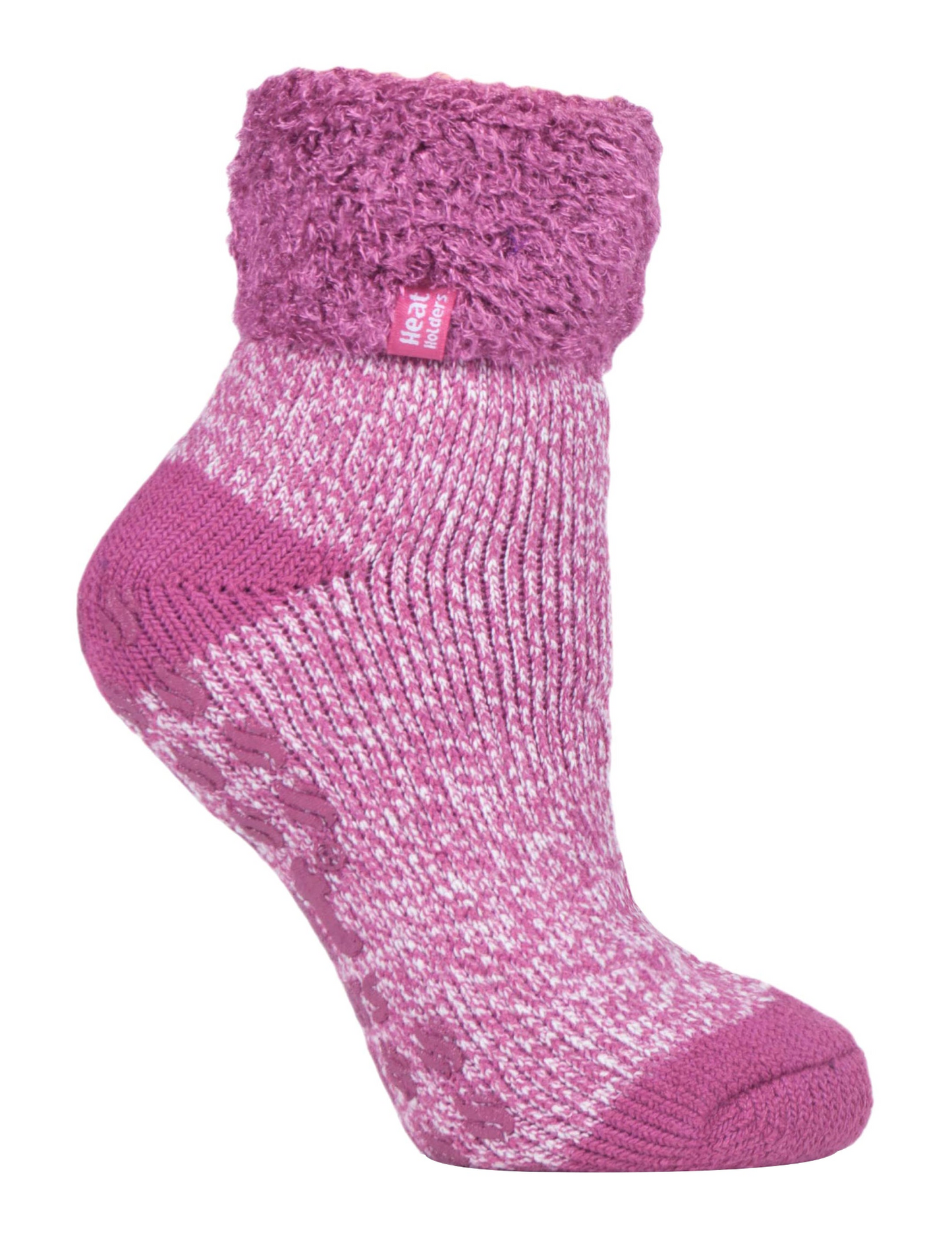 Womens Thermal Bed Socks with Non Slip Grips