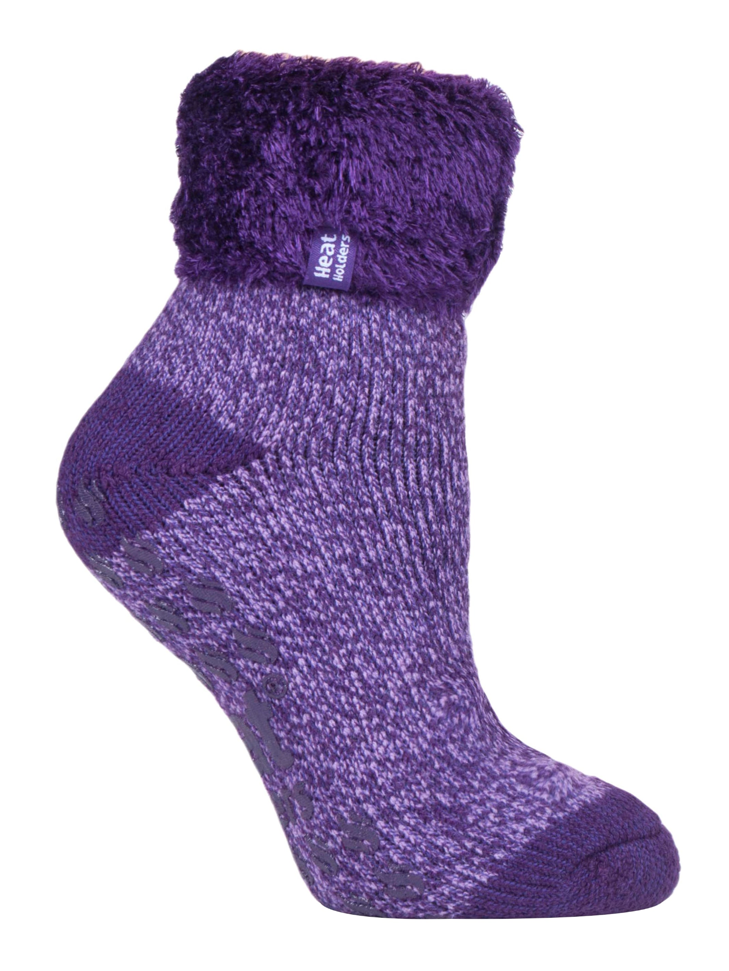 Womens Thermal Bed Socks with Non Slip Grips