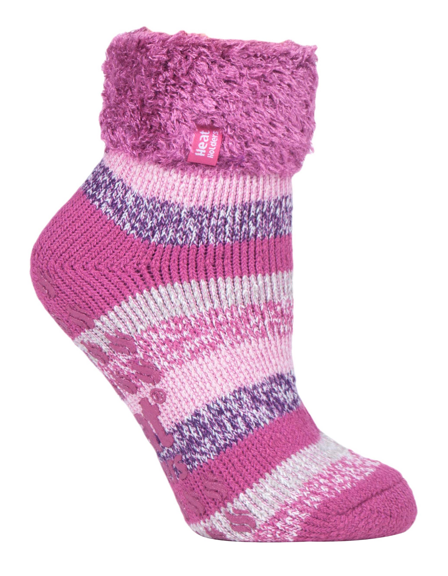 Womens Thermal Bed Socks with Non Slip Grips