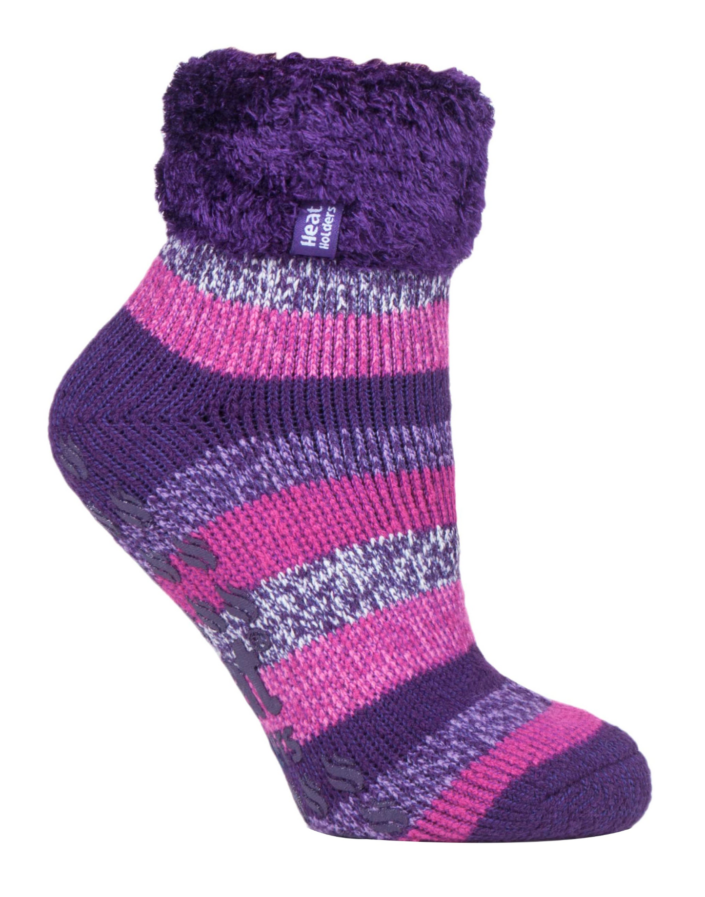 Womens Thermal Bed Socks with Non Slip Grips