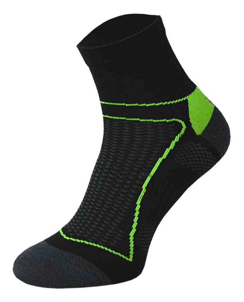 Mens & Ladies High Vis Neon Ankle Cycling Socks