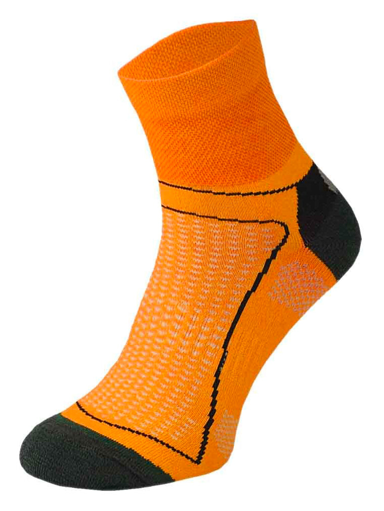 Mens & Ladies High Vis Neon Ankle Cycling Socks