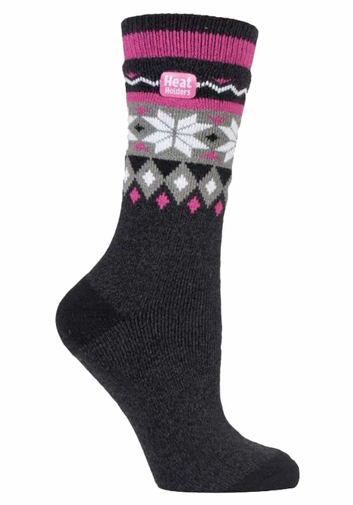 Ladies Thin Lightweight Lite Thermal Socks