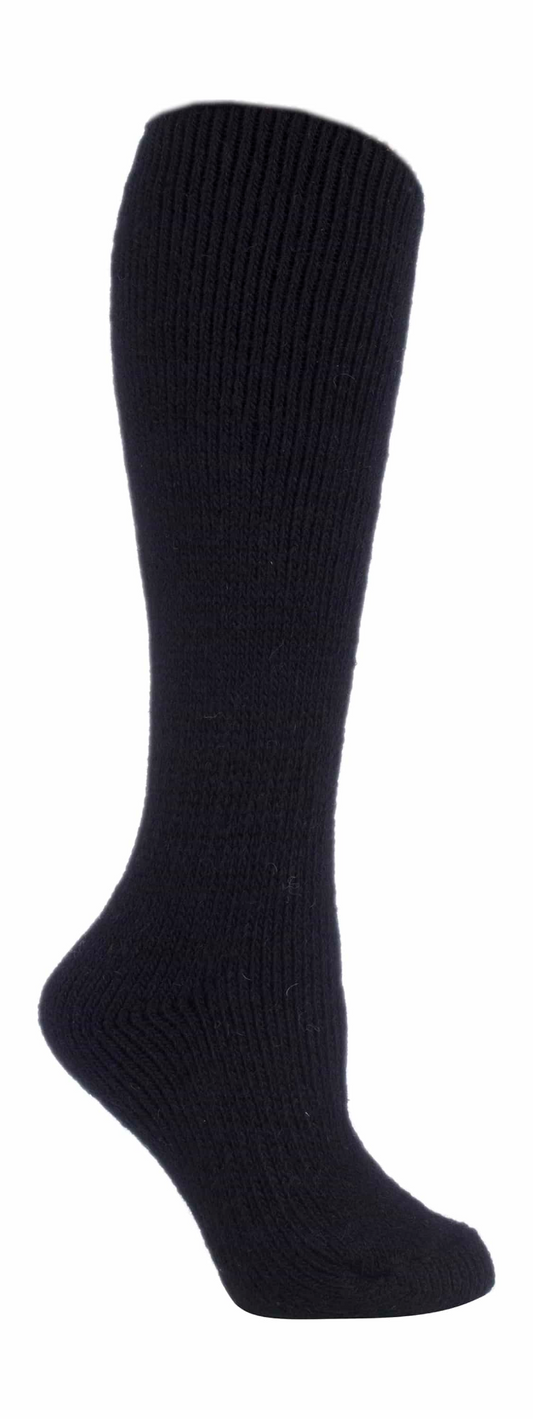 Ladies Extra Long Coloured Knee High Wool Socks