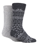 2 Pairs Mens Thick Winter Warm Wool Boot Socks