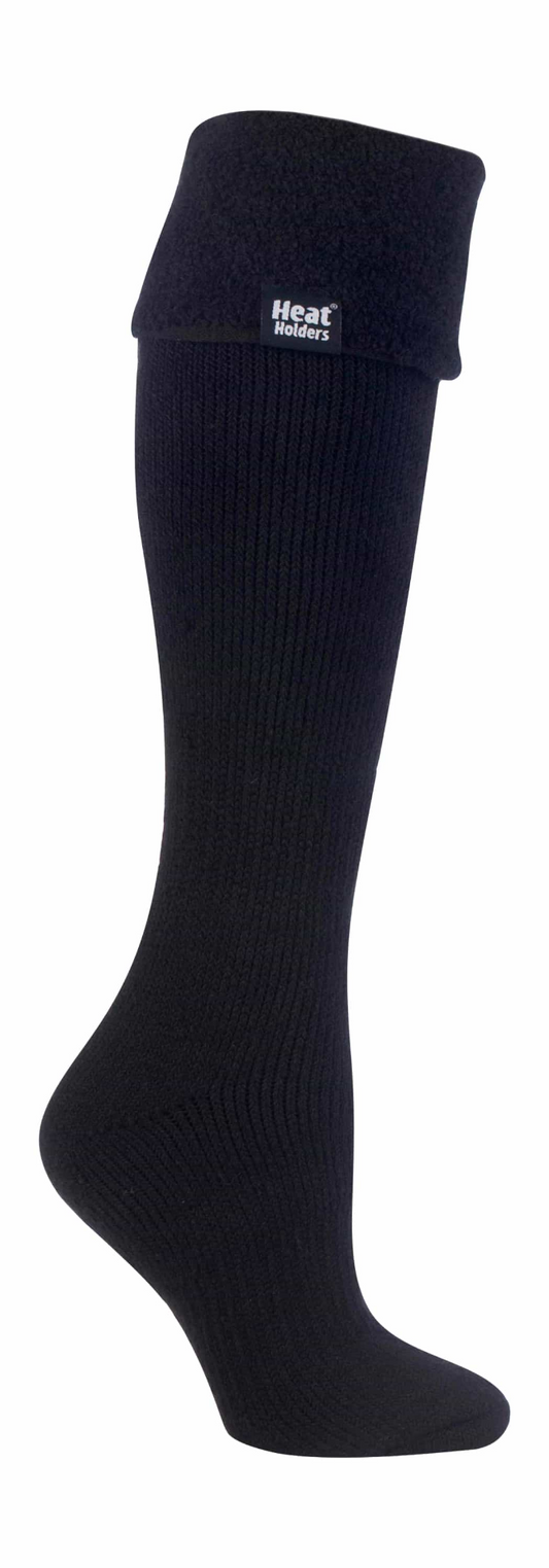 Ladies Thermal Knee High Wellington Boot Socks