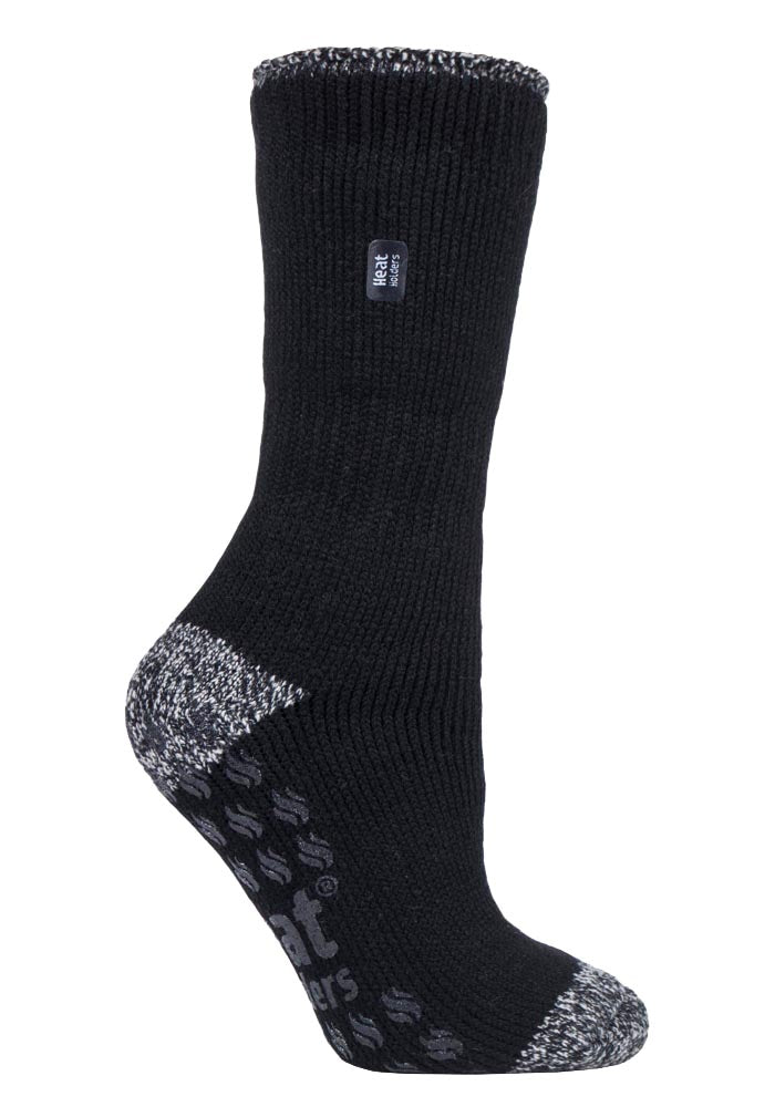 Ladies Non Skid Thermal Slipper Socks with Grips