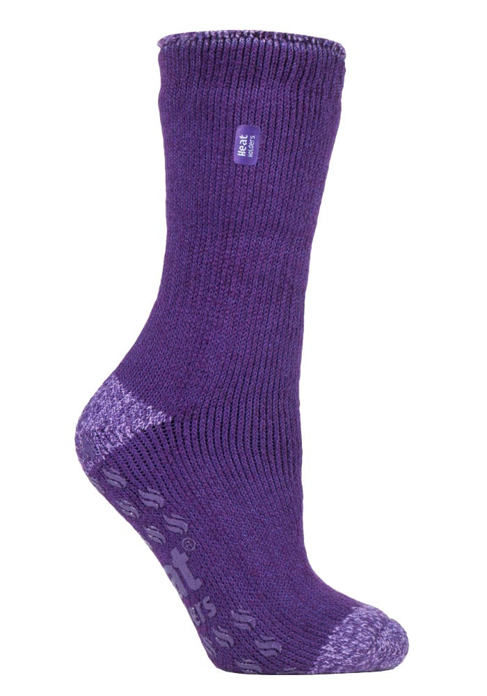 Ladies Non Skid Thermal Slipper Socks with Grips