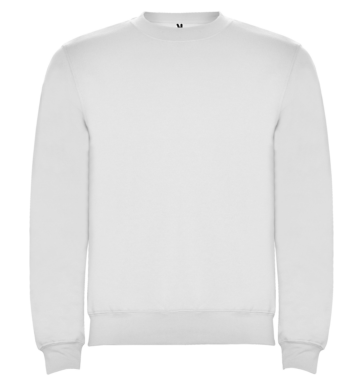 Kids Coloured Cotton Crew Neck Sweatshirt