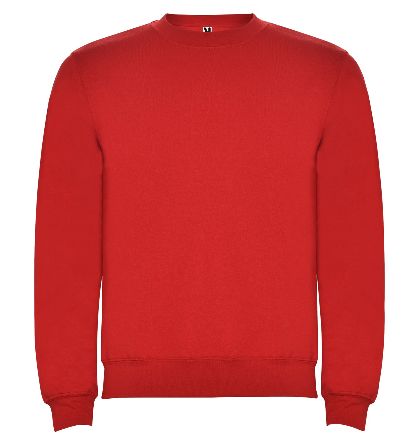 Kids Coloured Cotton Crew Neck Sweatshirt