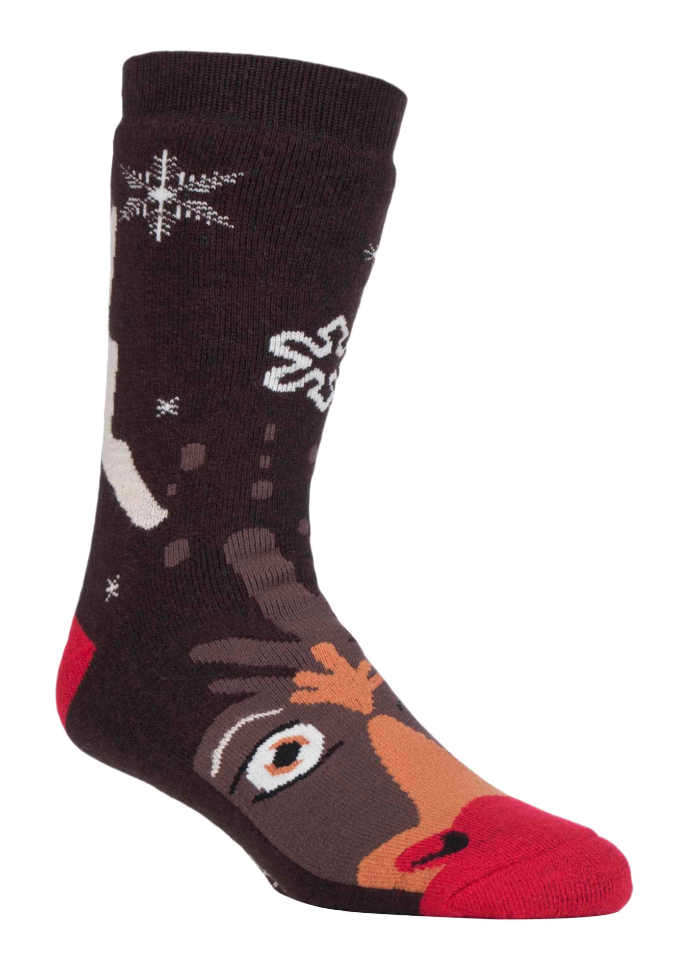 Mens Thermal Novelty Christmas Slipper Socks