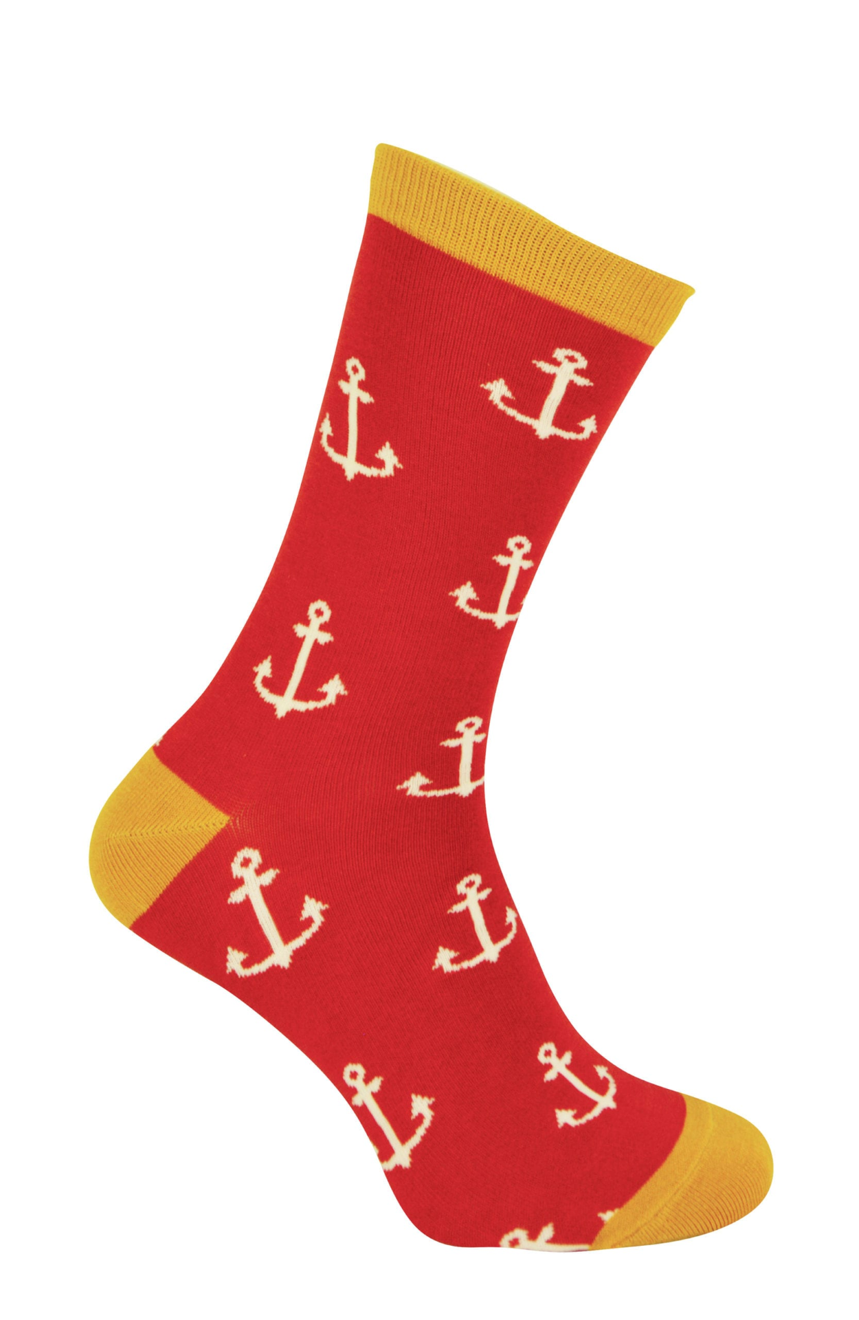 Mens Novelty Bamboo Socks | Anchor