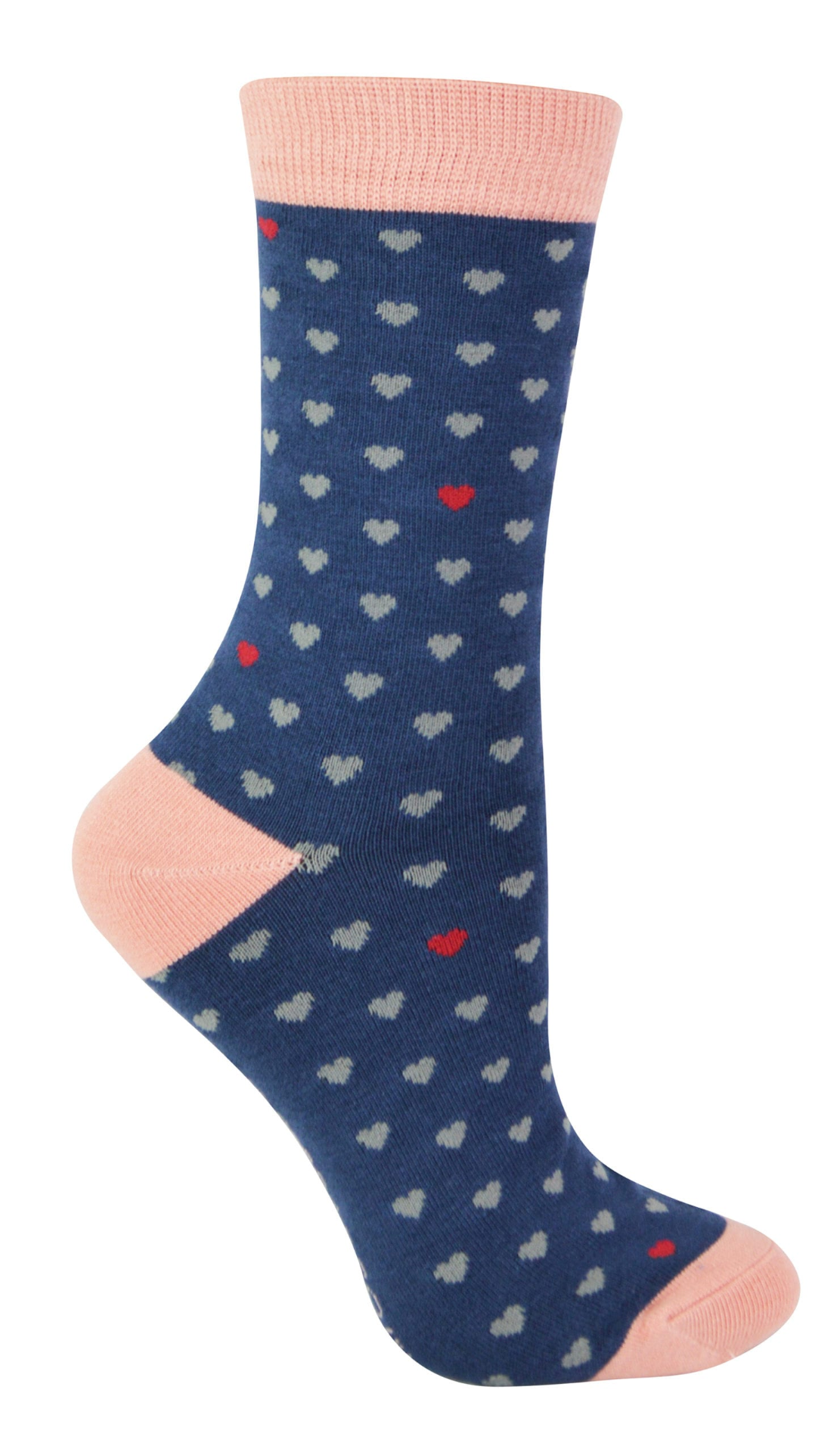 Ladies Novelty Bamboo Socks | Hearts