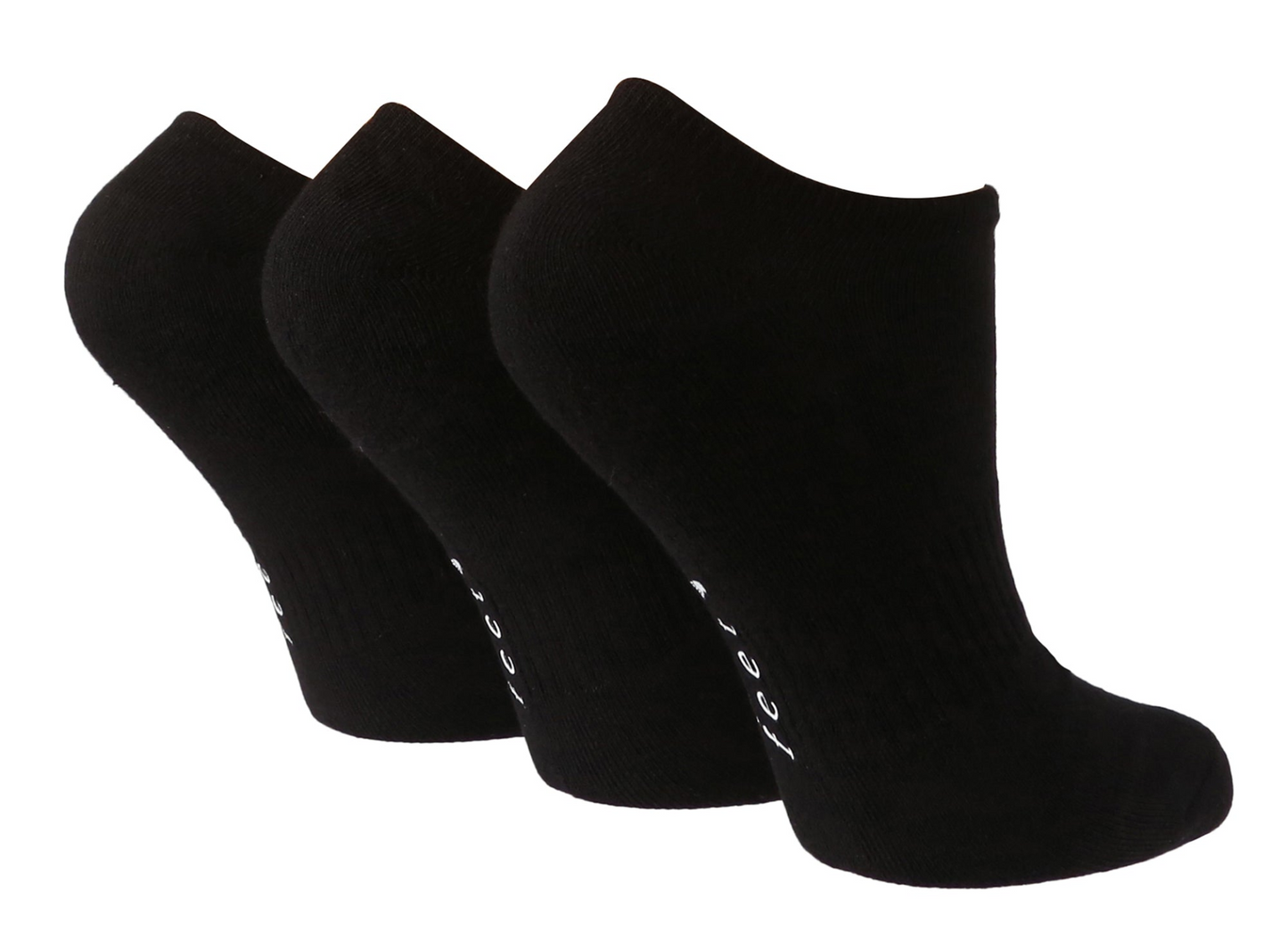 3 Pairs Ladies Bamboo Trainer Socks