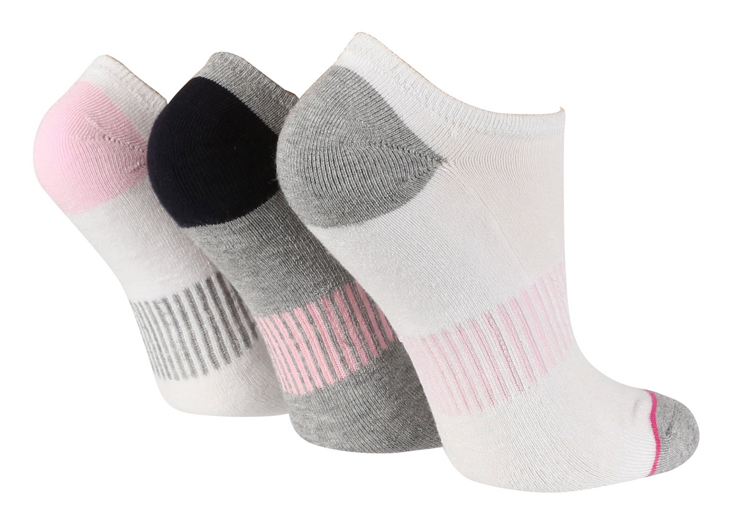 3 Pairs Ladies Bamboo Trainer Socks