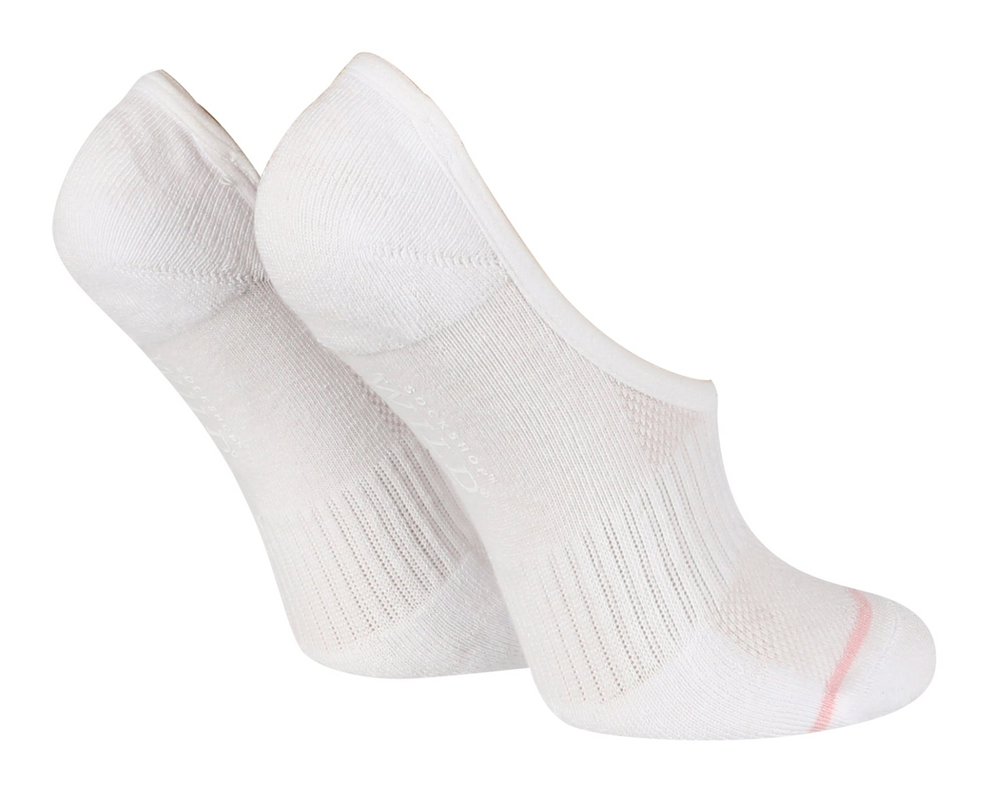 2 Pairs Ladies Cotton Invisible Socks