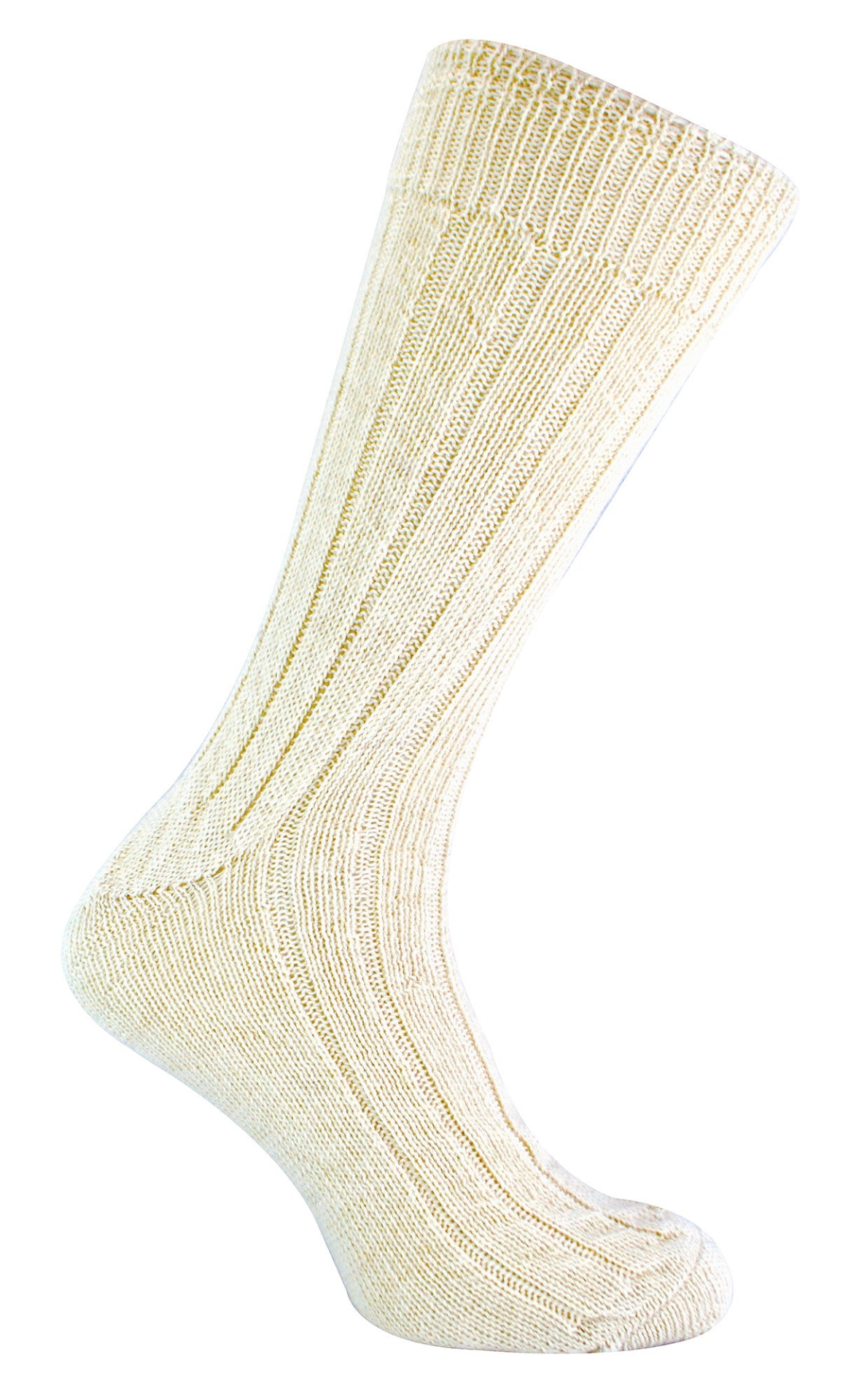 Luxury 90% Alpaca Wool Ribbed Bed Socks | Unisex