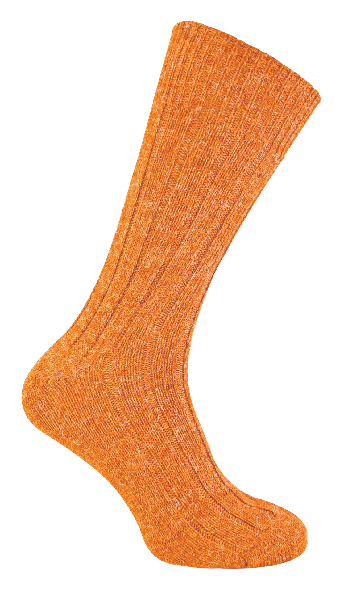 Luxury 90% Alpaca Wool Ribbed Bed Socks | Unisex